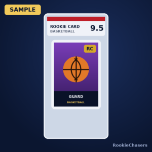 Graded 9.5 – 2023-24 Basketball Rookie #136 (sample image)